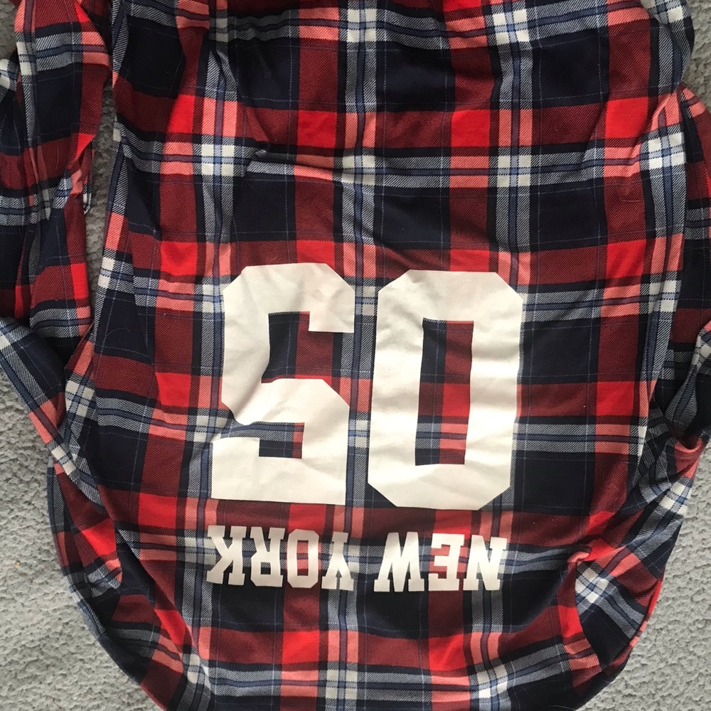 NY flannel shirt